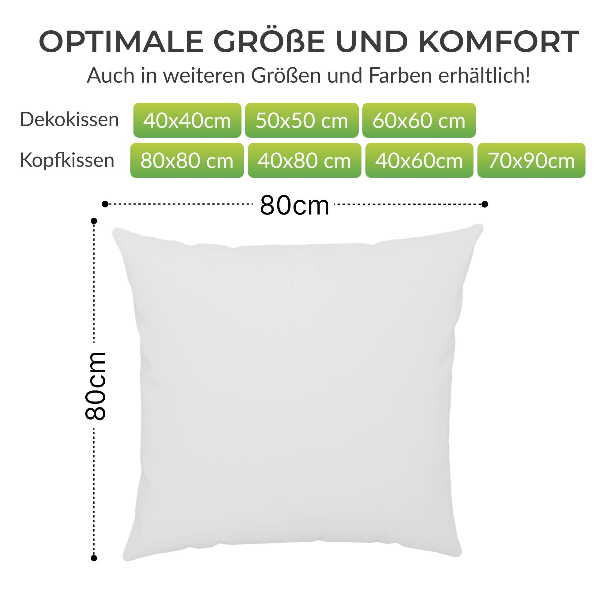 etérea Premium Jersey Kissenbezug – weich, langlebig & bügelfrei