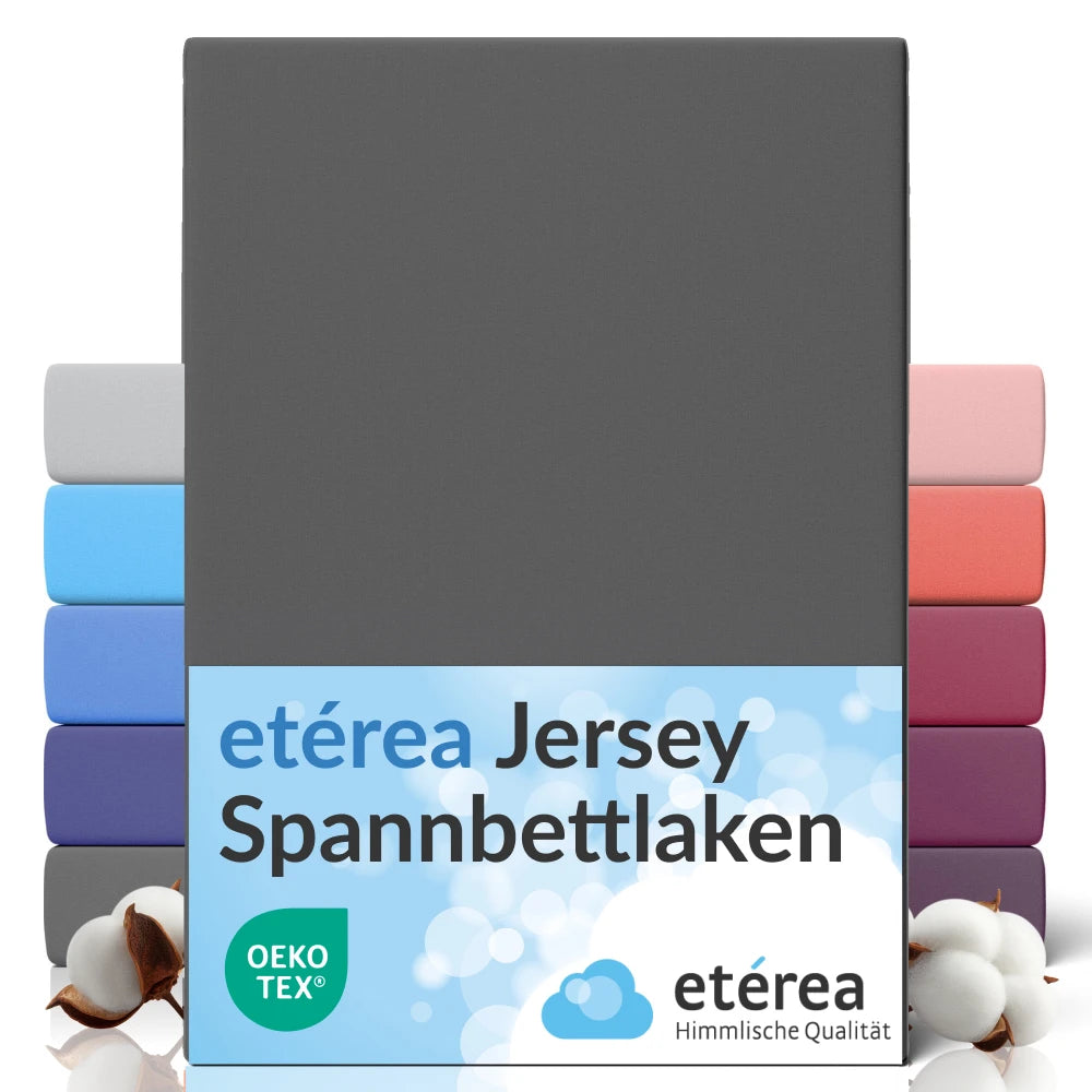 etérea Comfort Jersey Spannbettlaken - 90x200 - 200x200 cm