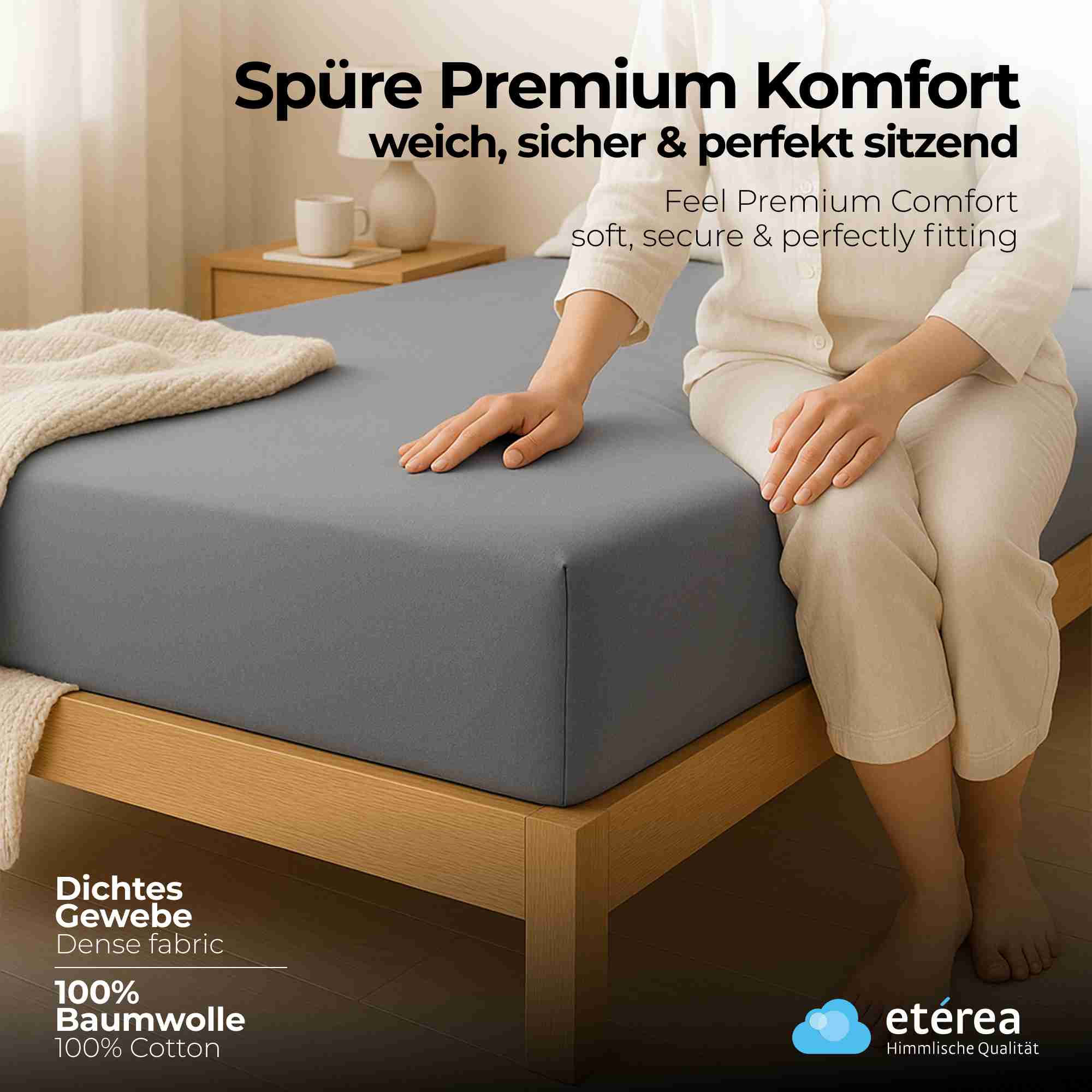 etérea Comfort Jersey Spannbettlaken
