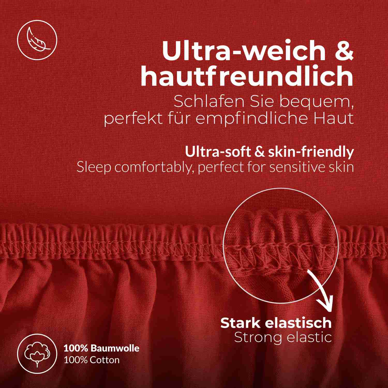 etérea Comfort Jersey Topper Spannbettlaken