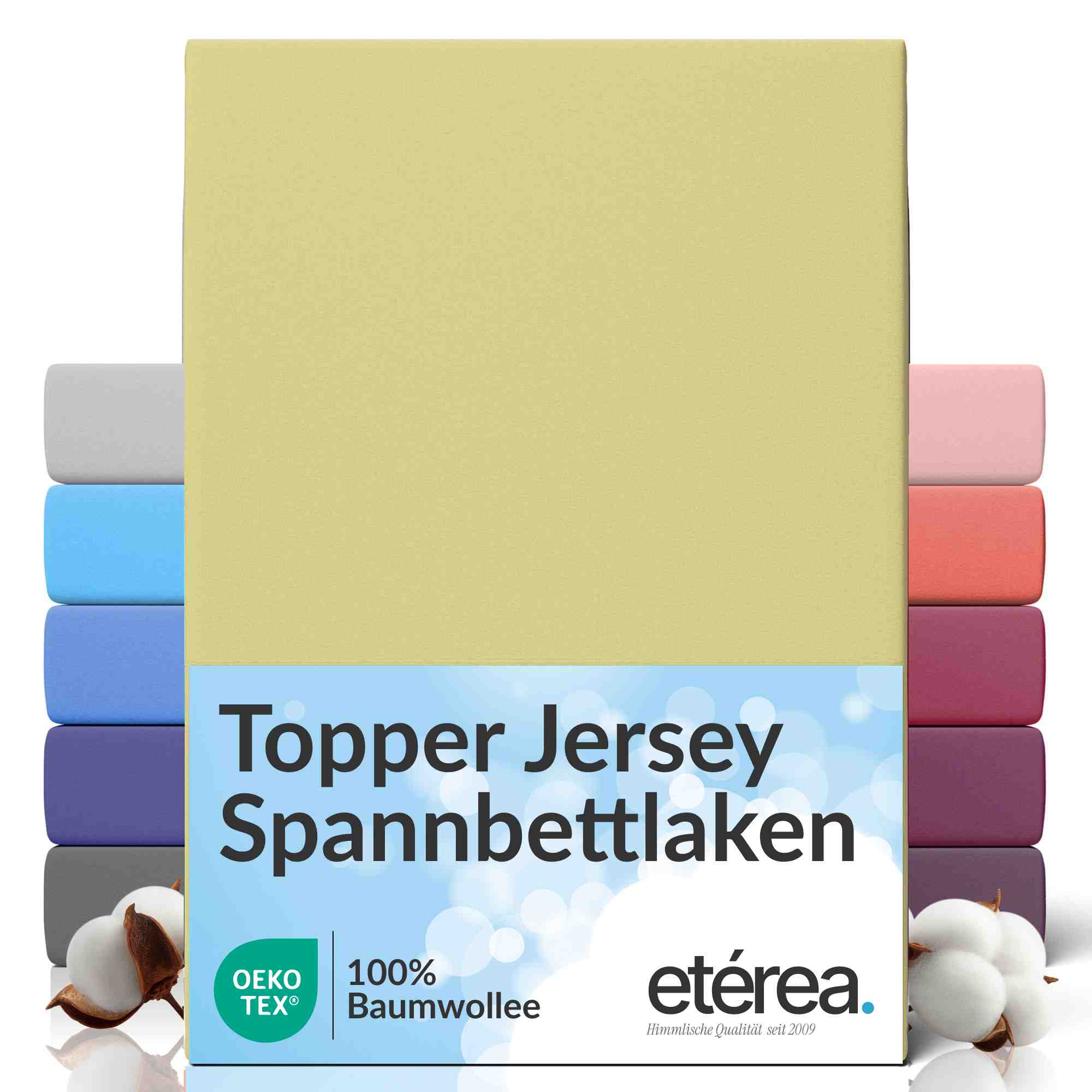 etérea Comfort Jersey Topper Spannbettlaken