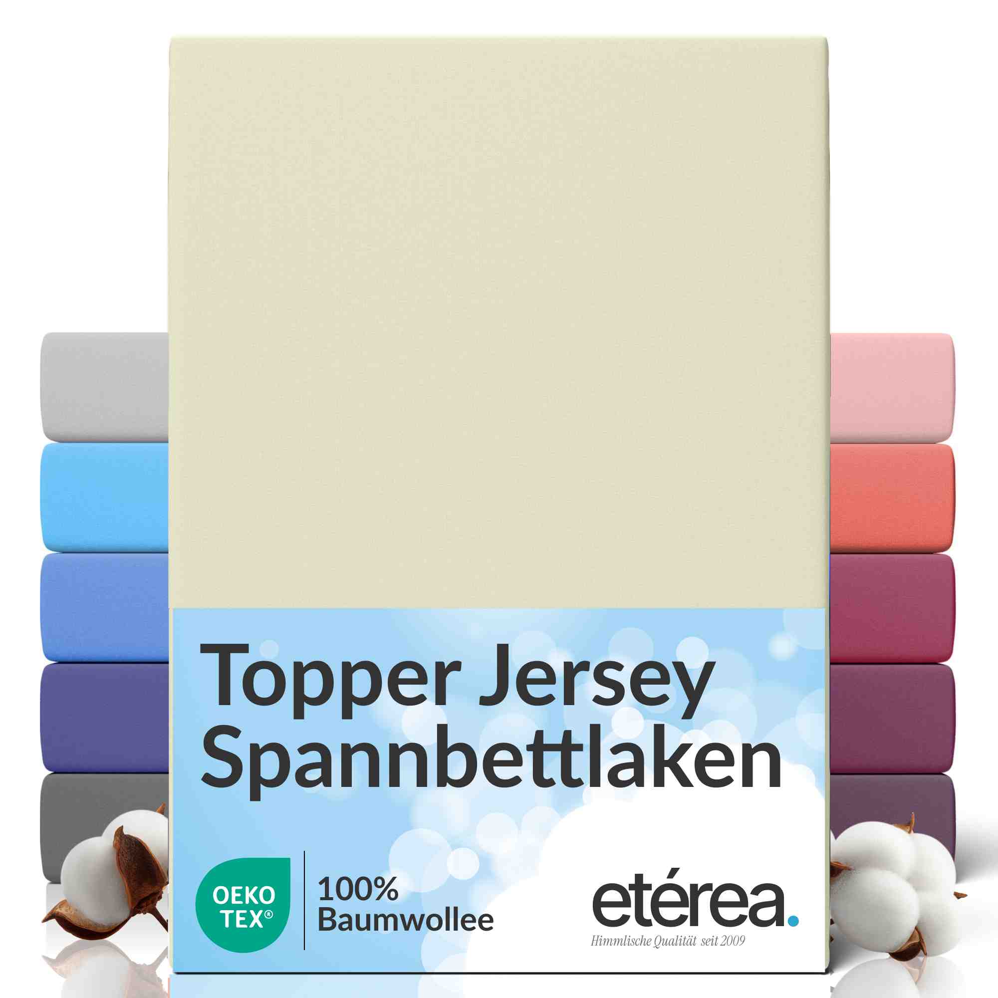 etérea Comfort Jersey Topper Spannbettlaken