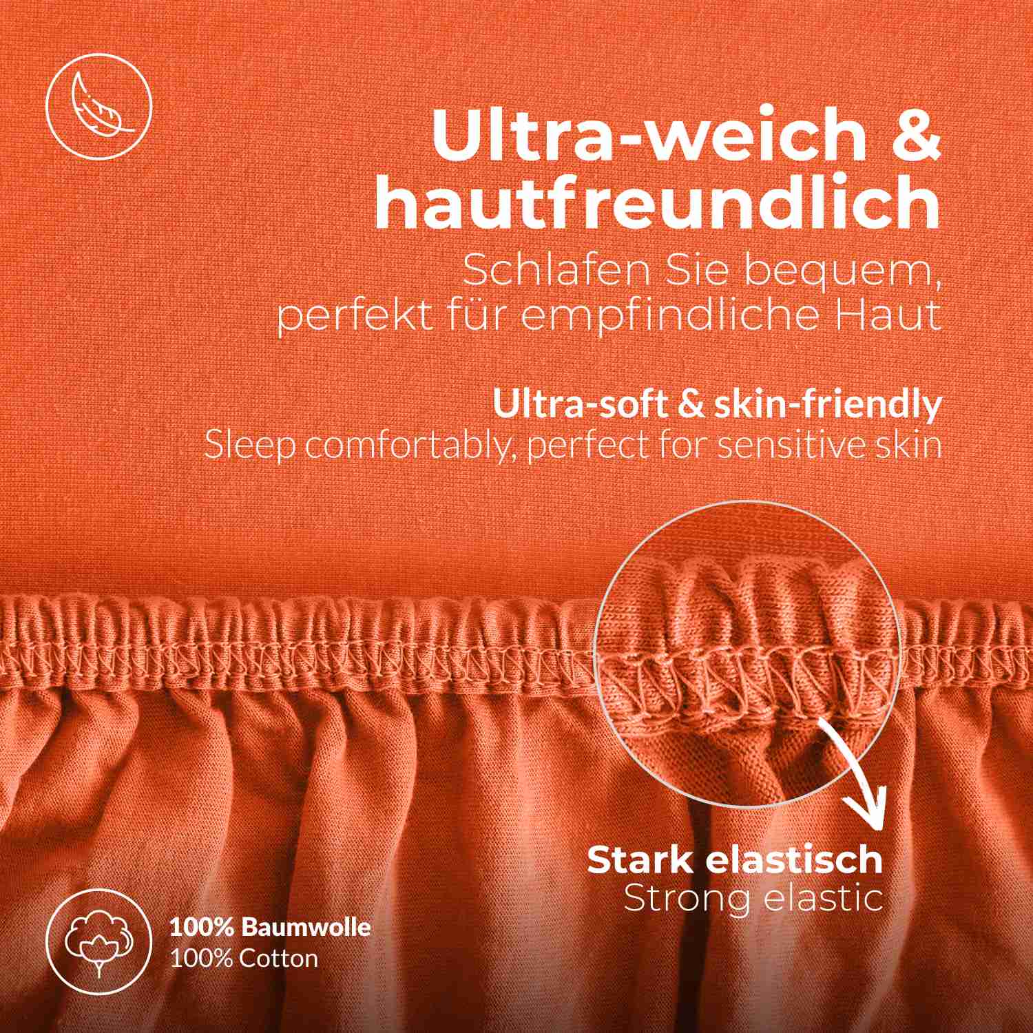 etérea Comfort Jersey Topper Spannbettlaken