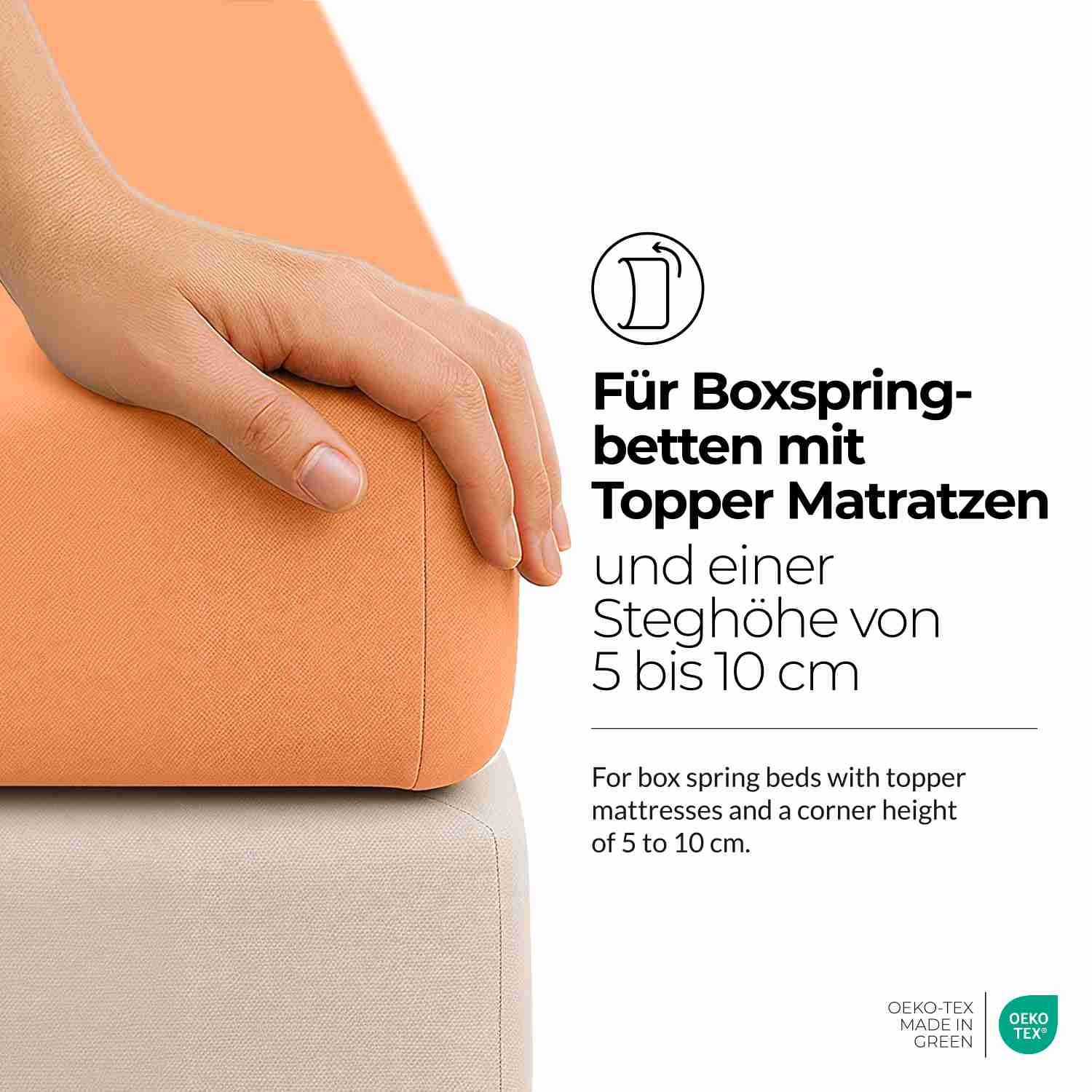 etérea Comfort Jersey Topper Spannbettlaken