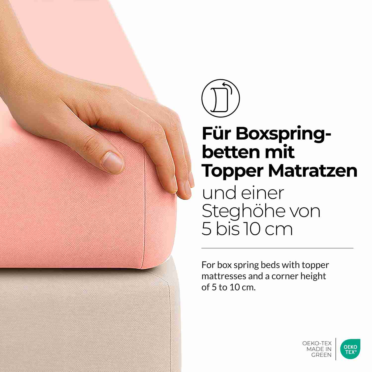 etérea Comfort Jersey Topper Spannbettlaken