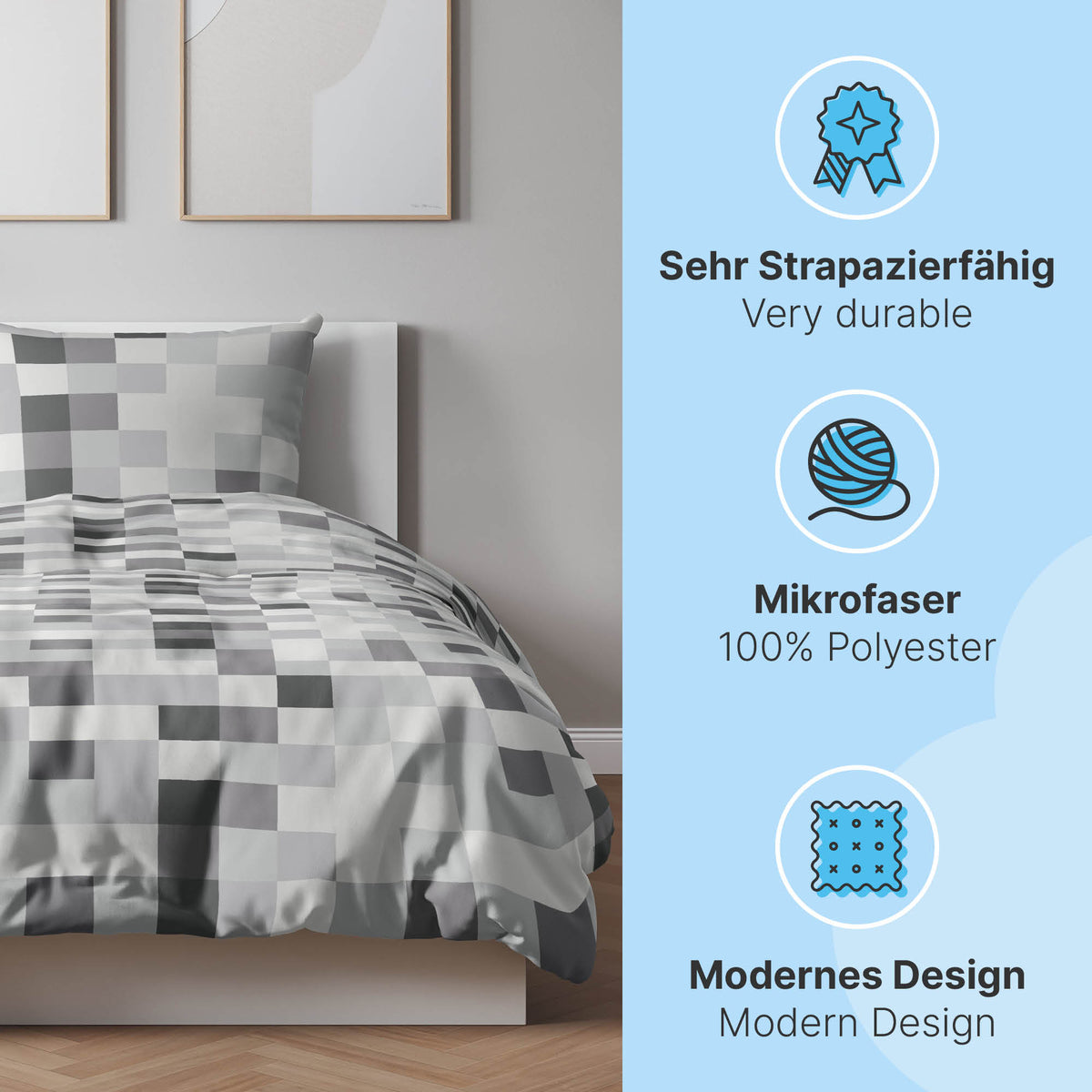 etérea Microfaser Bettwäsche #farbe_