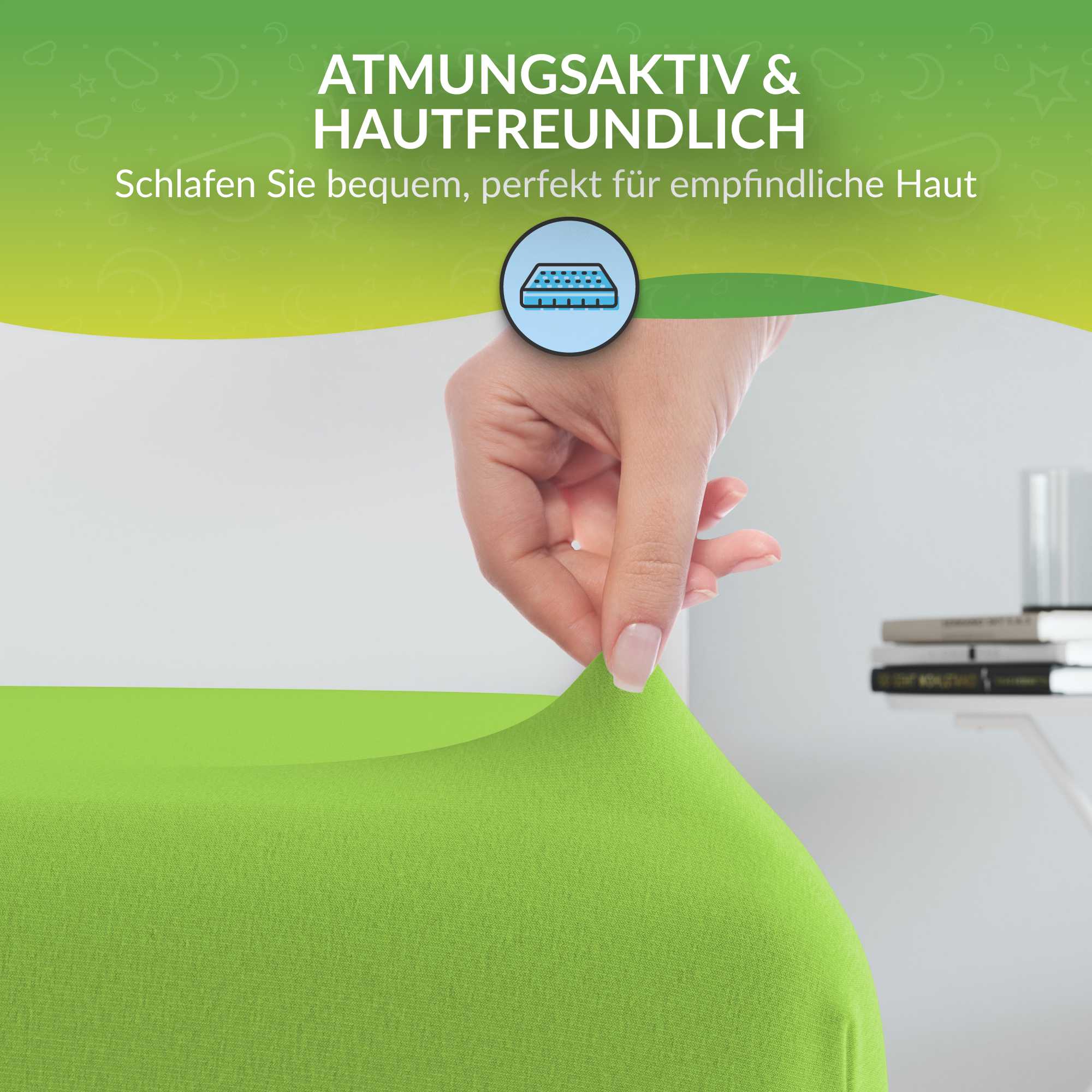 etérea Microfaser Spannbettlaken