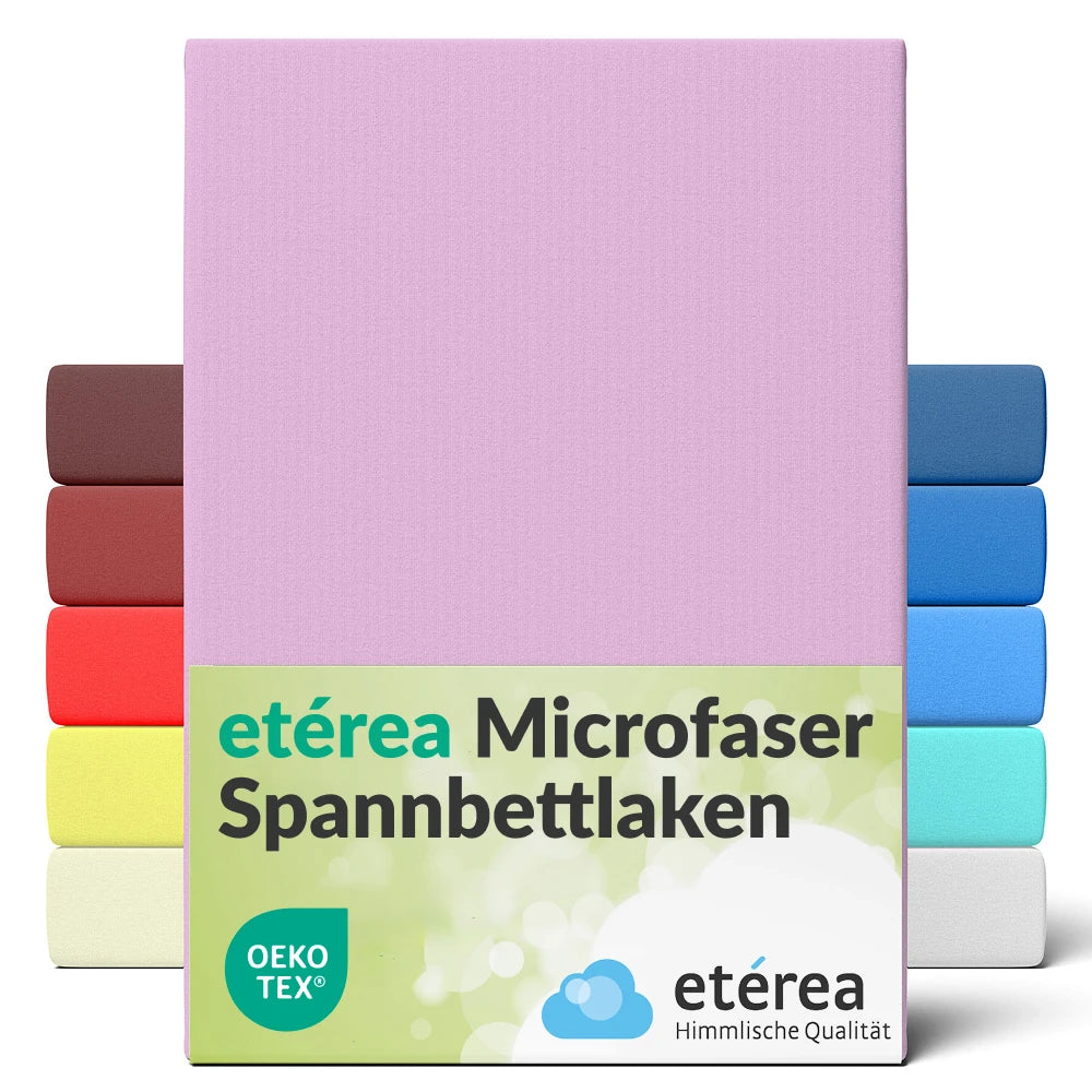 etérea Microfaser Spannbettlaken - 200x220 cm