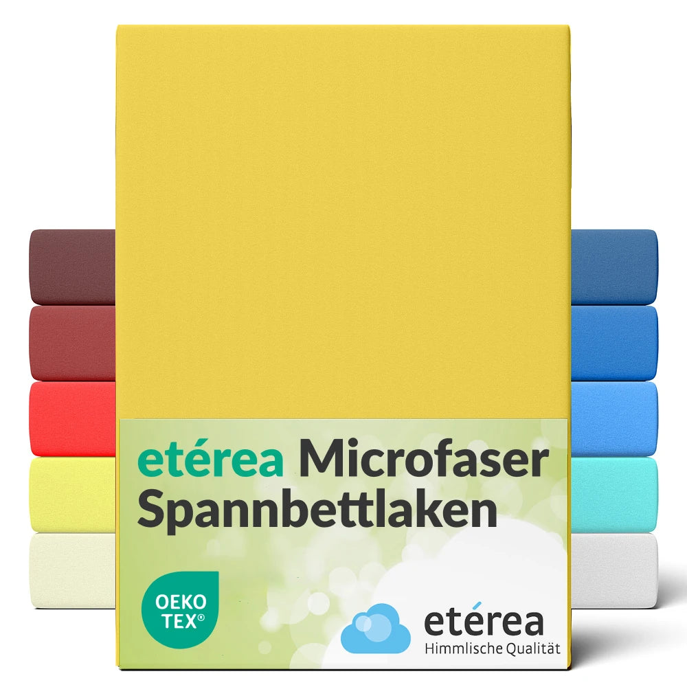 etérea Microfaser Spannbettlaken - 100x200 - 120x200 cm