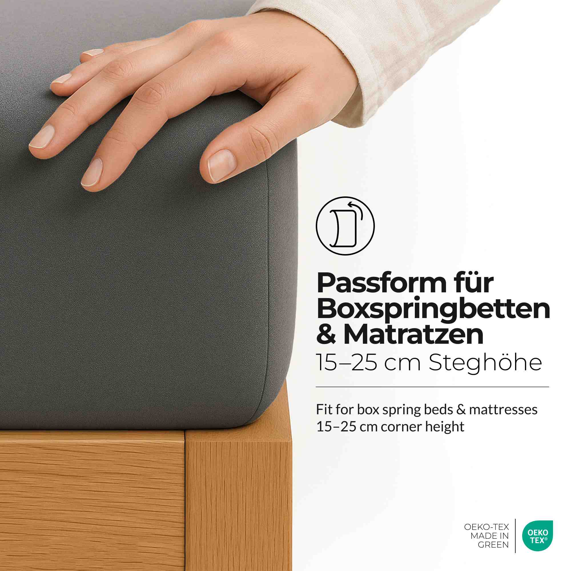 etérea Microfaser Spannbettlaken