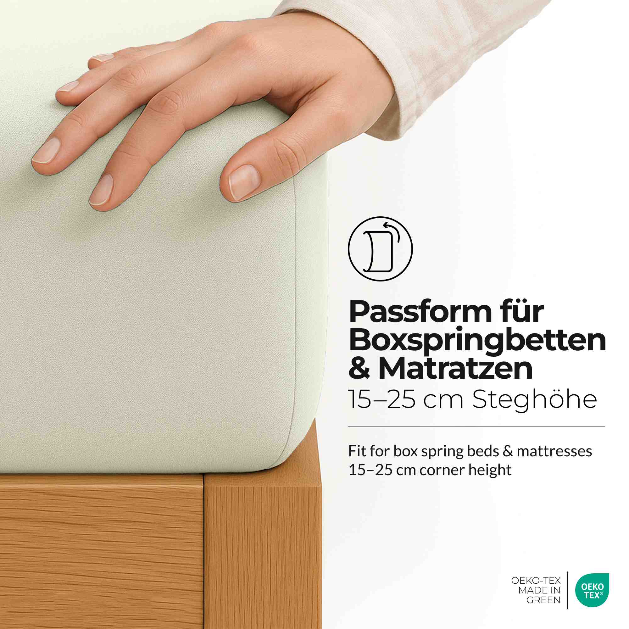 etérea Microfaser Spannbettlaken