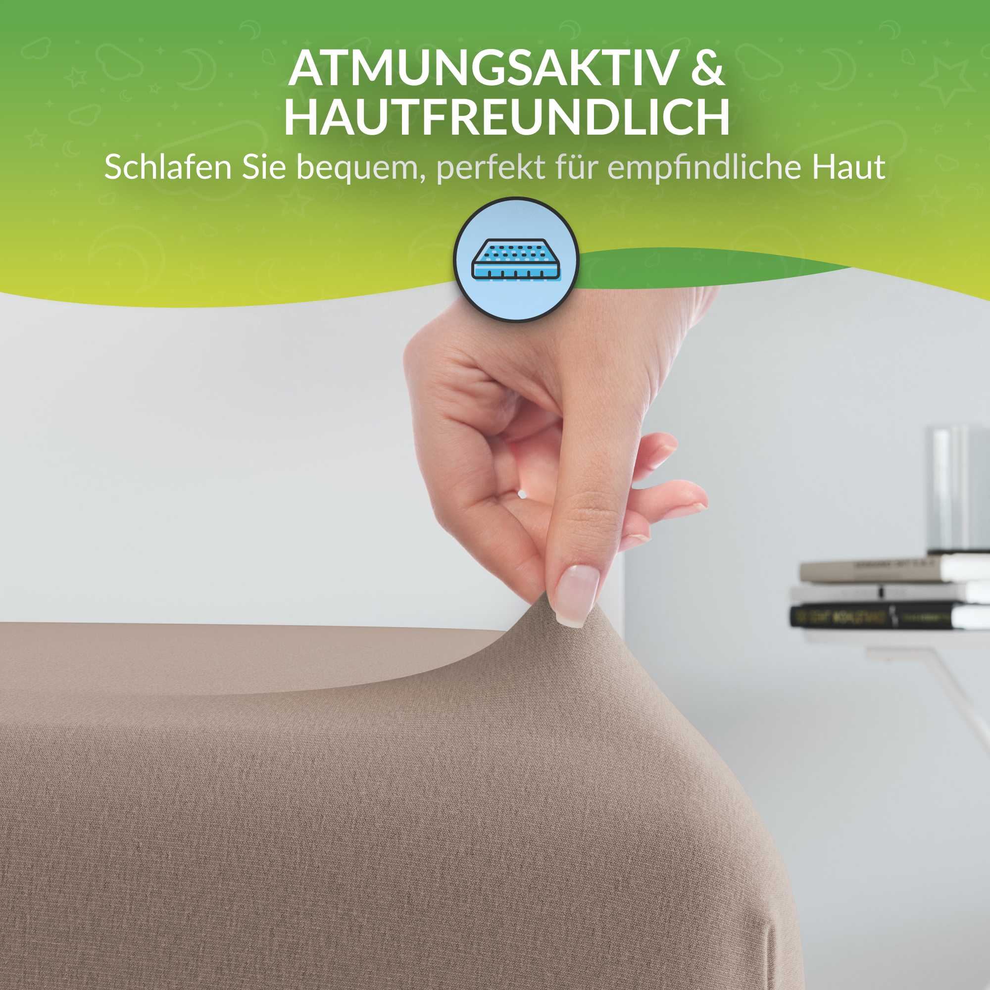 etérea Microfaser Spannbettlaken