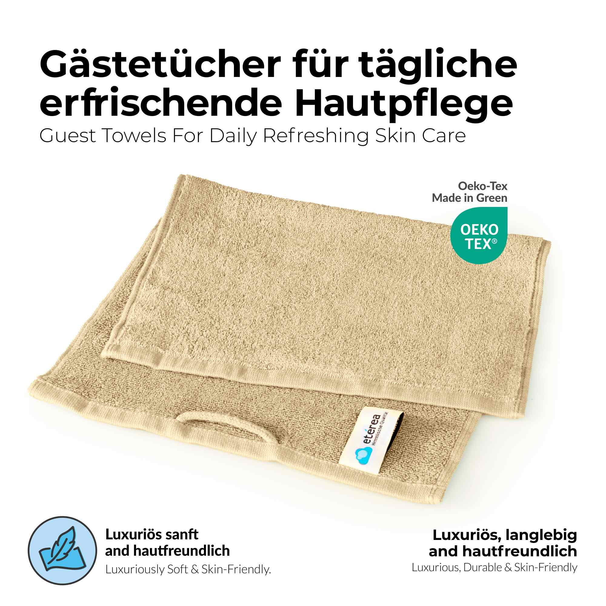 etérea Handtuch Serie Viola ohne Borte