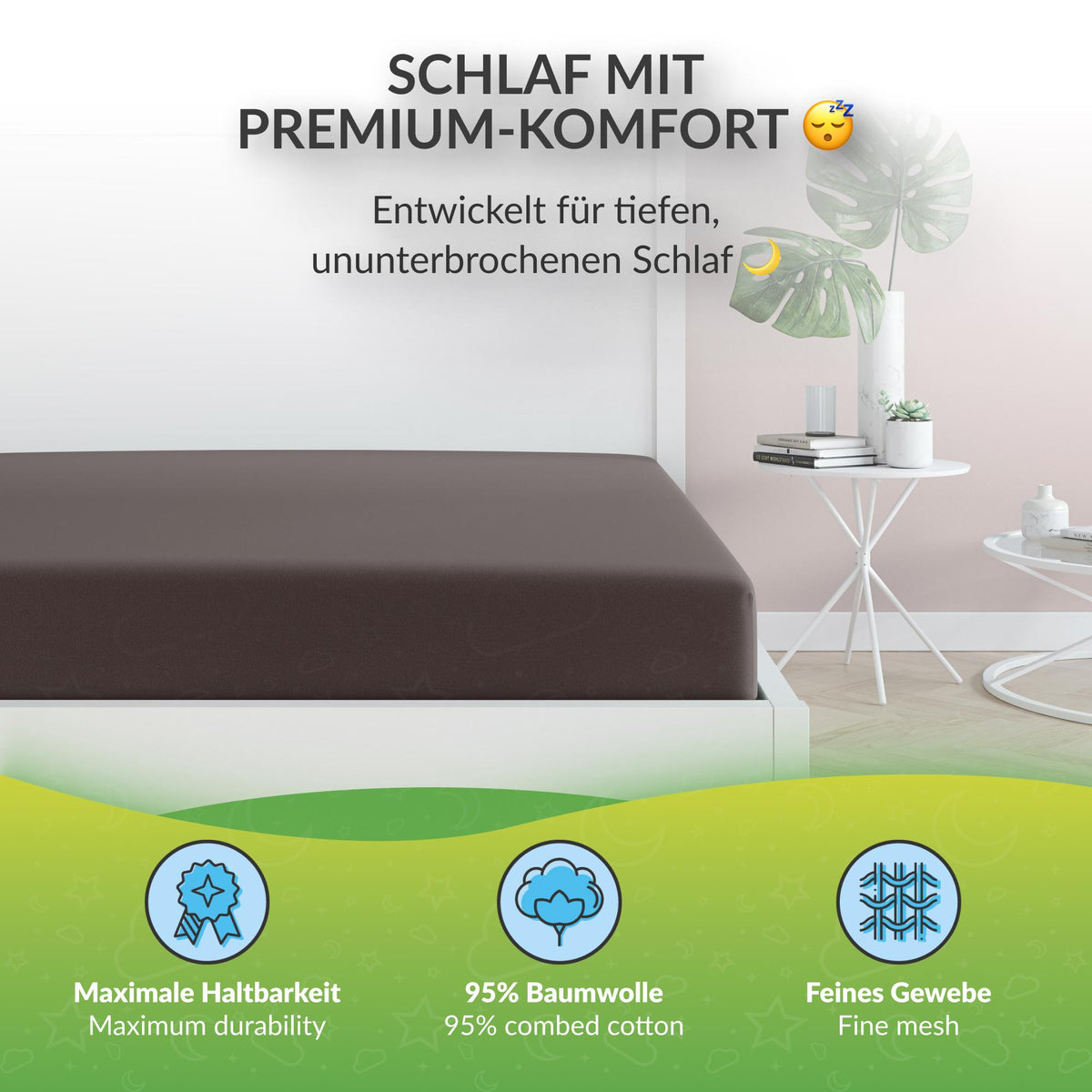 etérea Wasserbett Spannbettlaken