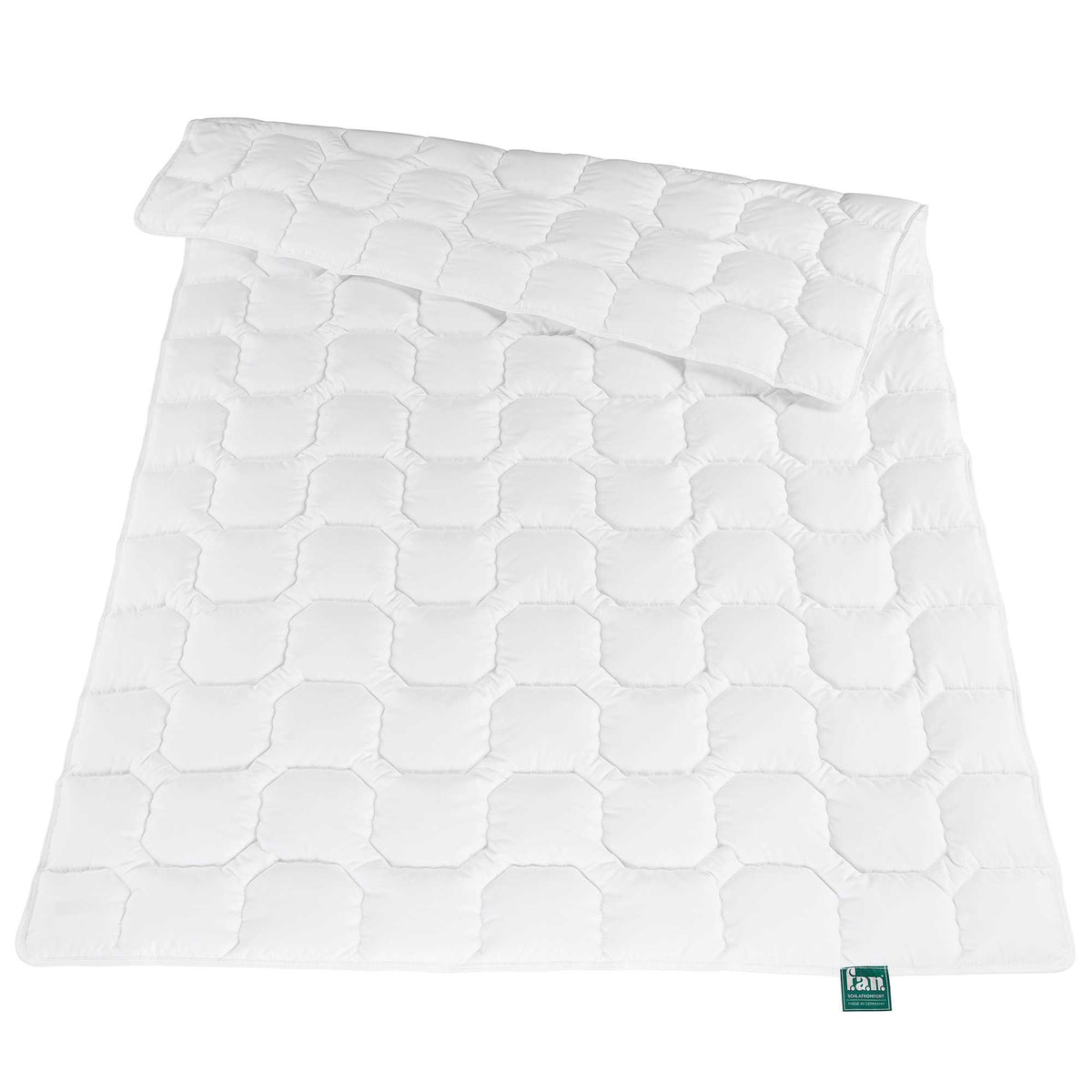 fan Kansas Steppdecken Betten-Set mit Kopfkissen 135x200 cm + 80x80 cm