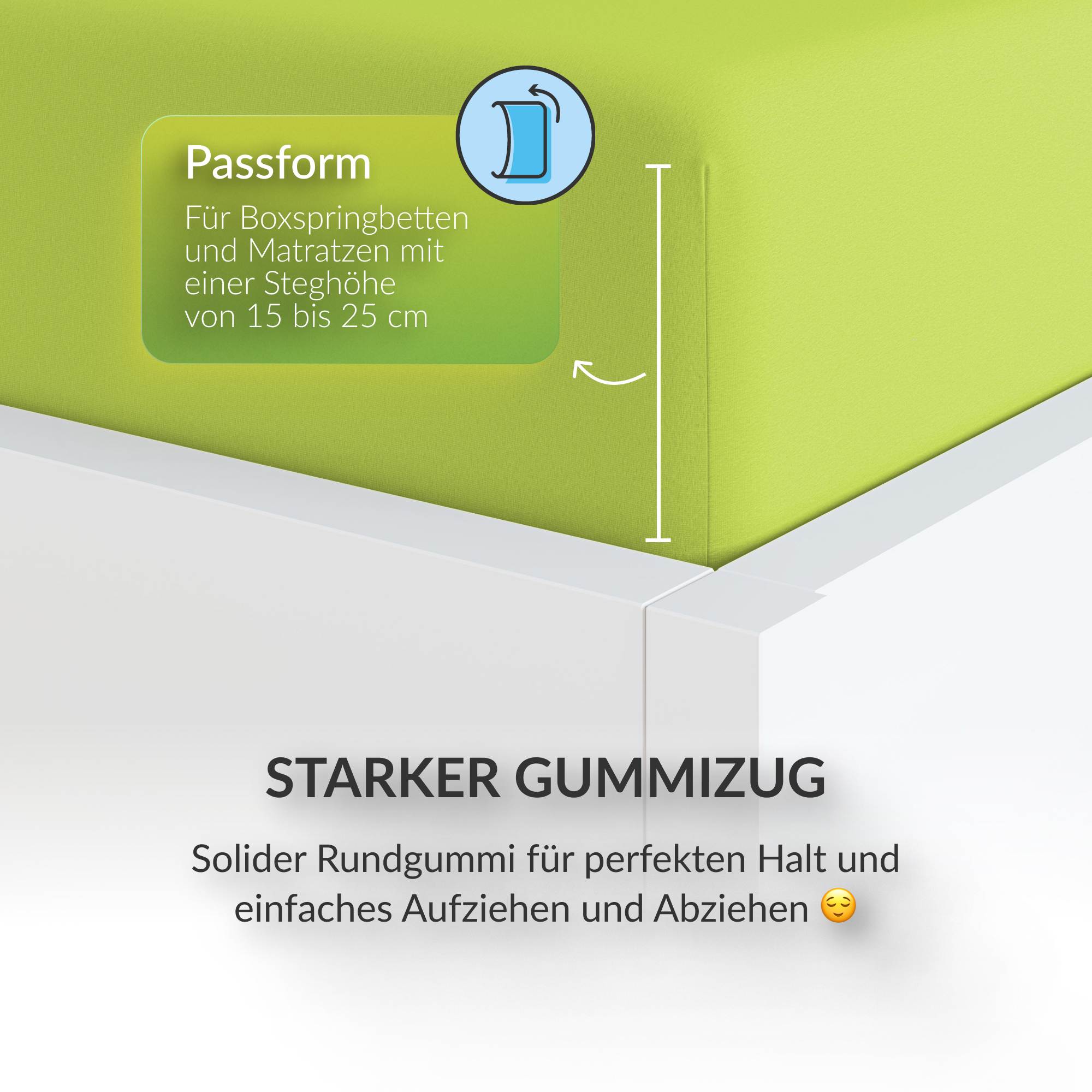 Favorito Jersey Topper Spannbettlaken