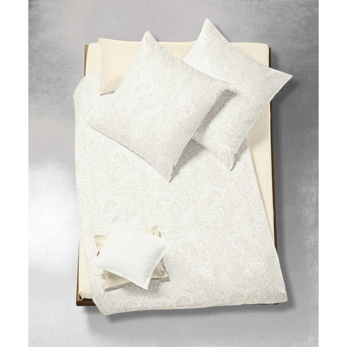 fleuresse Jaquard Bettwäsche #farbe_155x220-cm-+-80x80-cm