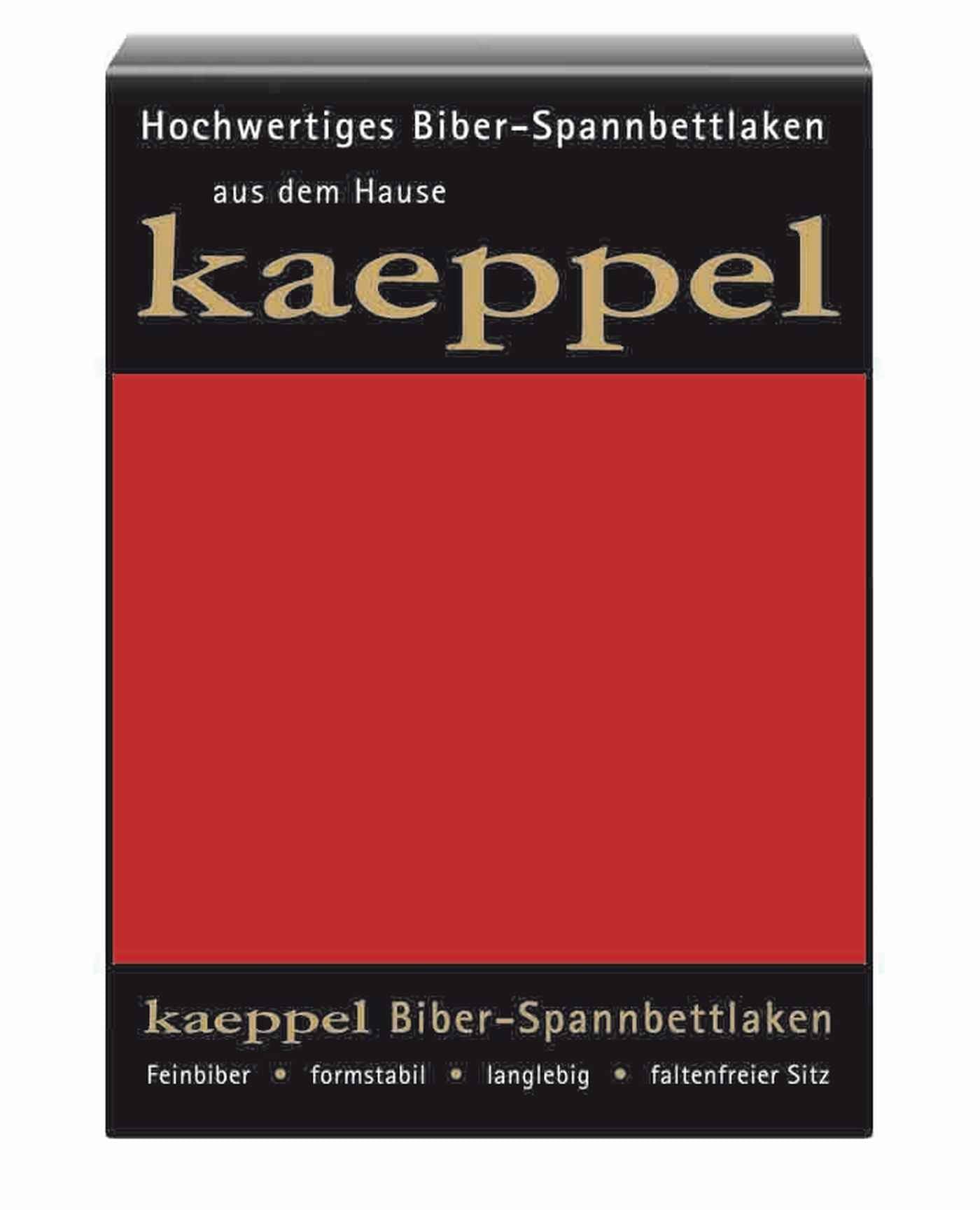 Kaeppel Biber Spannbettlaken