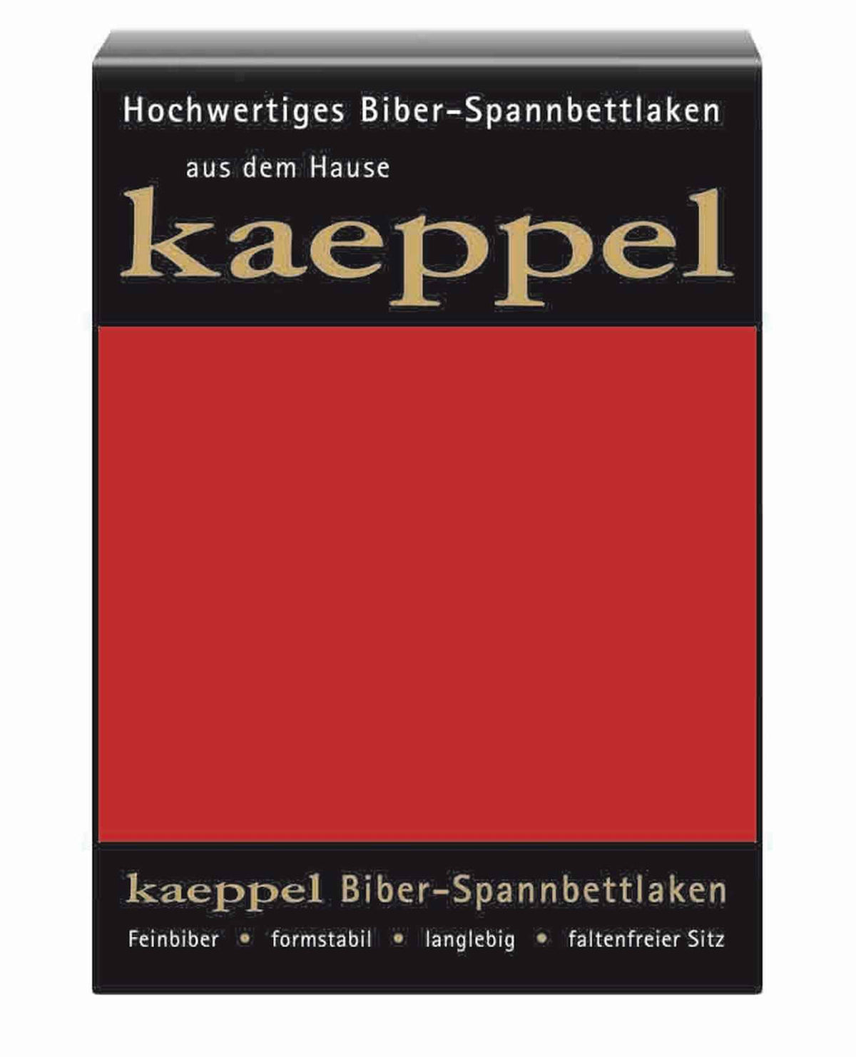 Kaeppel Biber Spannbettlaken