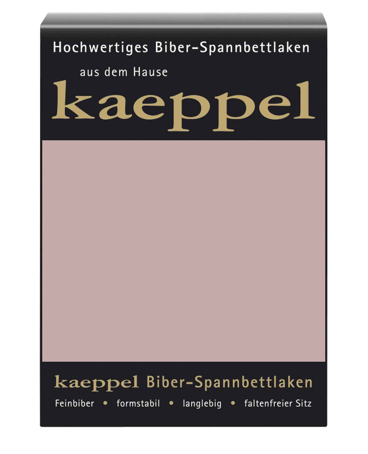Kaeppel Biber Spannbettlaken