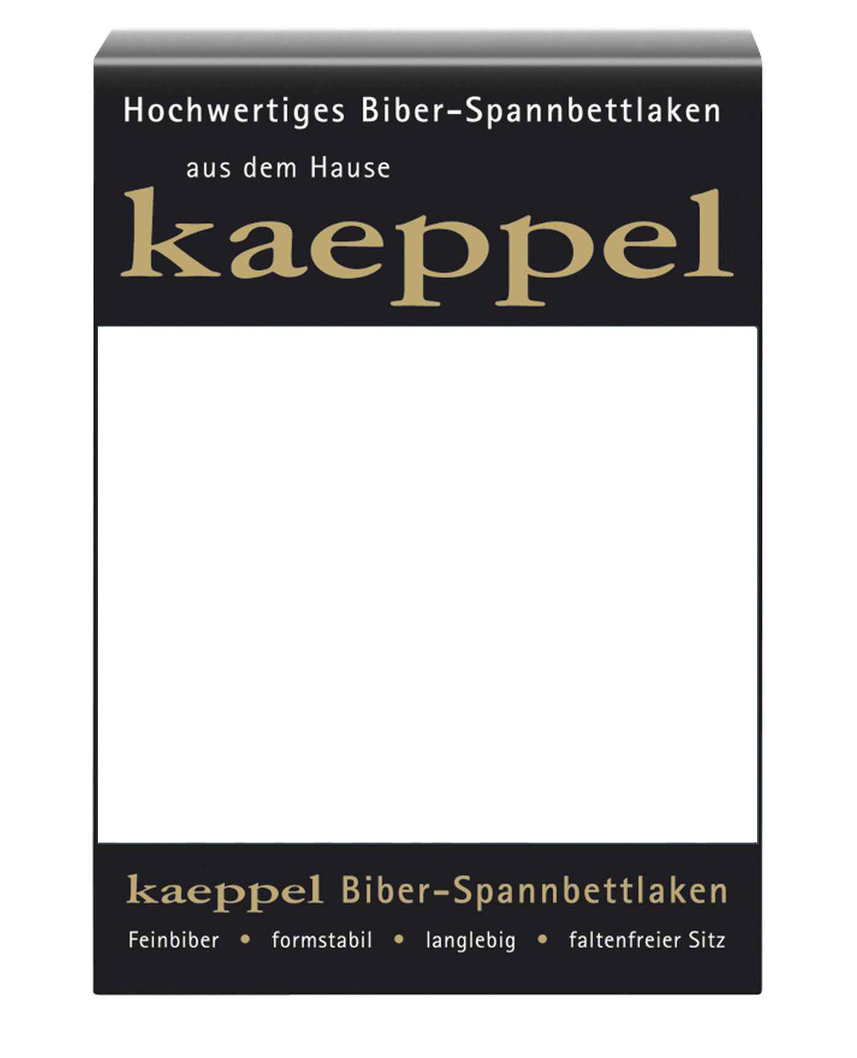 Kaeppel Biber Spannbettlaken