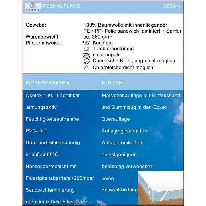 Dobnig Molton Matratzenauflage #farbe_200x200-cm