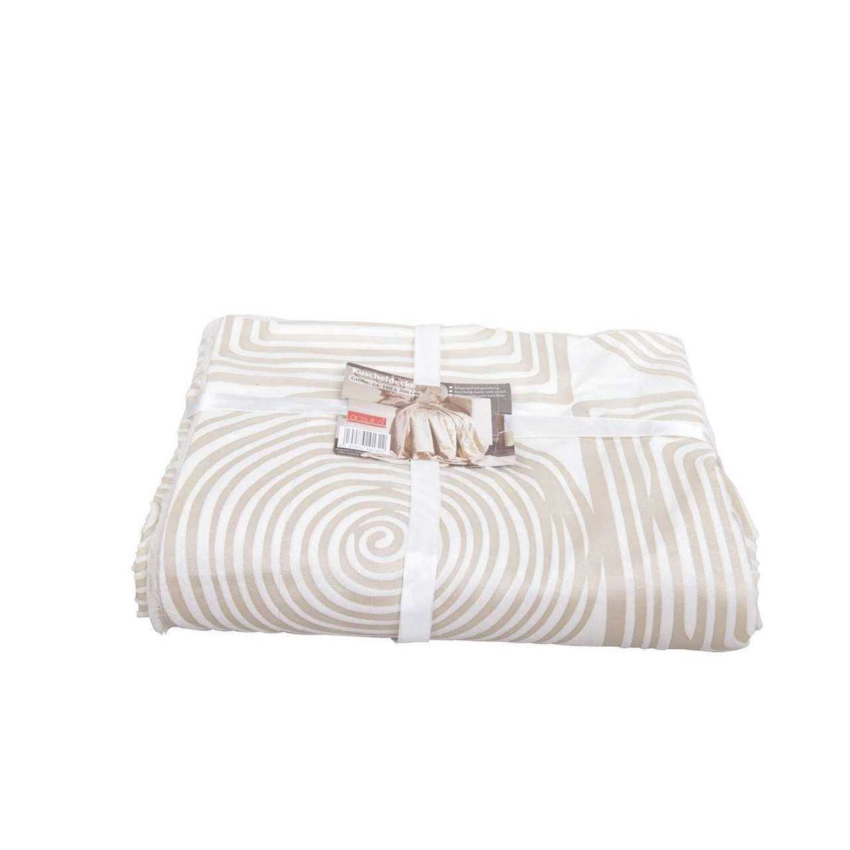 hopeg Plüschdecke Spiral 160x200cm