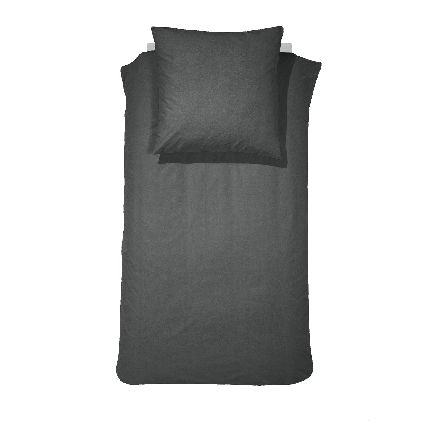 damai Bio Satin Bettwäsche Silt mit Struktur Optik 135x200 cm + 80x80 cm