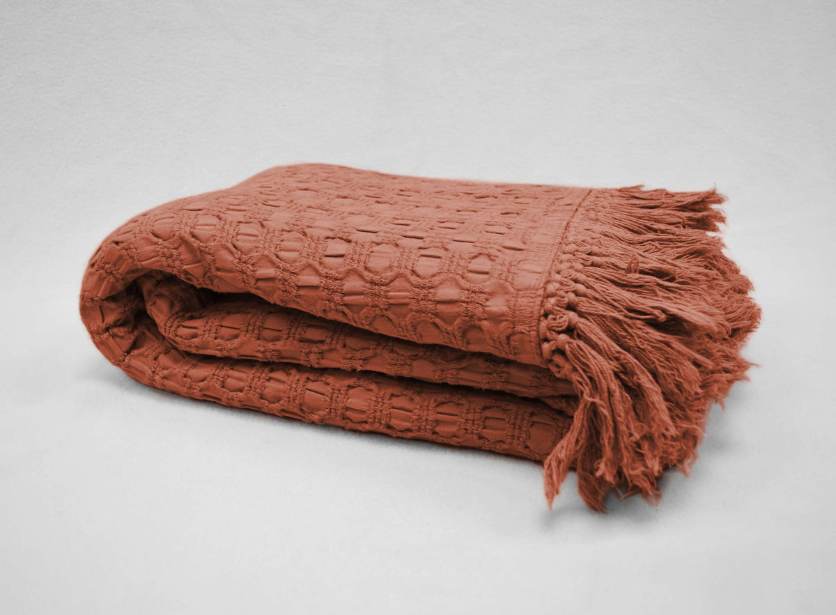 Hahn Struktur Bettdecke mit #farbe_