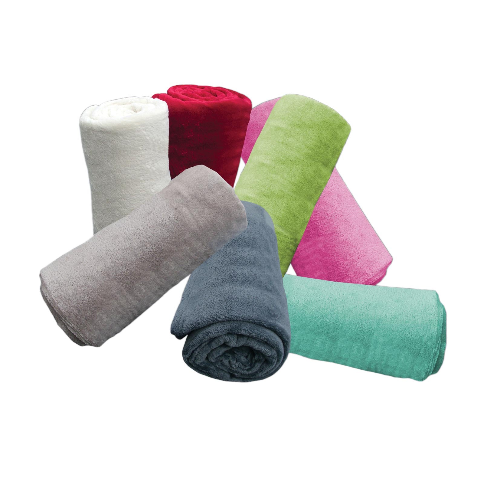 Rally Fashion Basic Microfaser Flausch Decke Boston