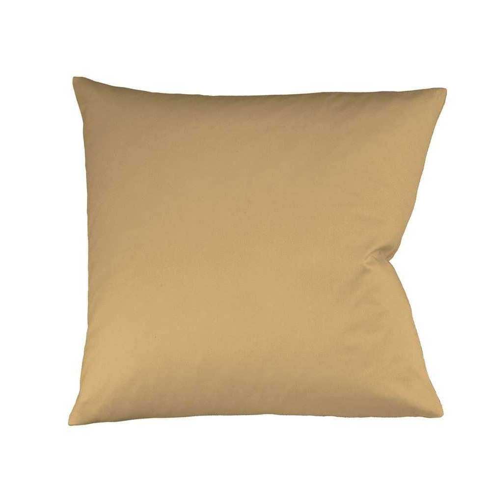 fleuresse Colours Mako-Satin Kissenbezug Uni – 100 % Baumwolle, seidig-glatt & hautfreundlich