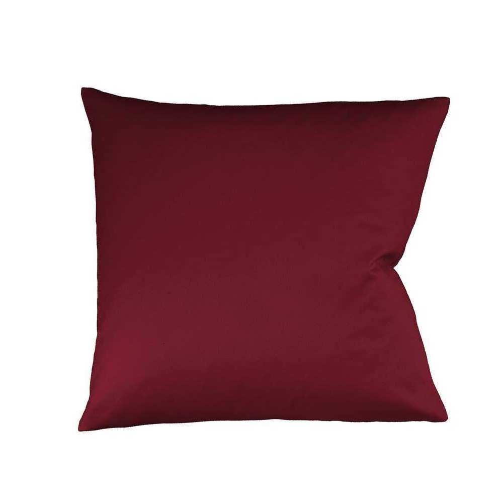 fleuresse Colours Mako-Satin Kissenbezug Uni – 100 % Baumwolle, seidig-glatt & hautfreundlich
