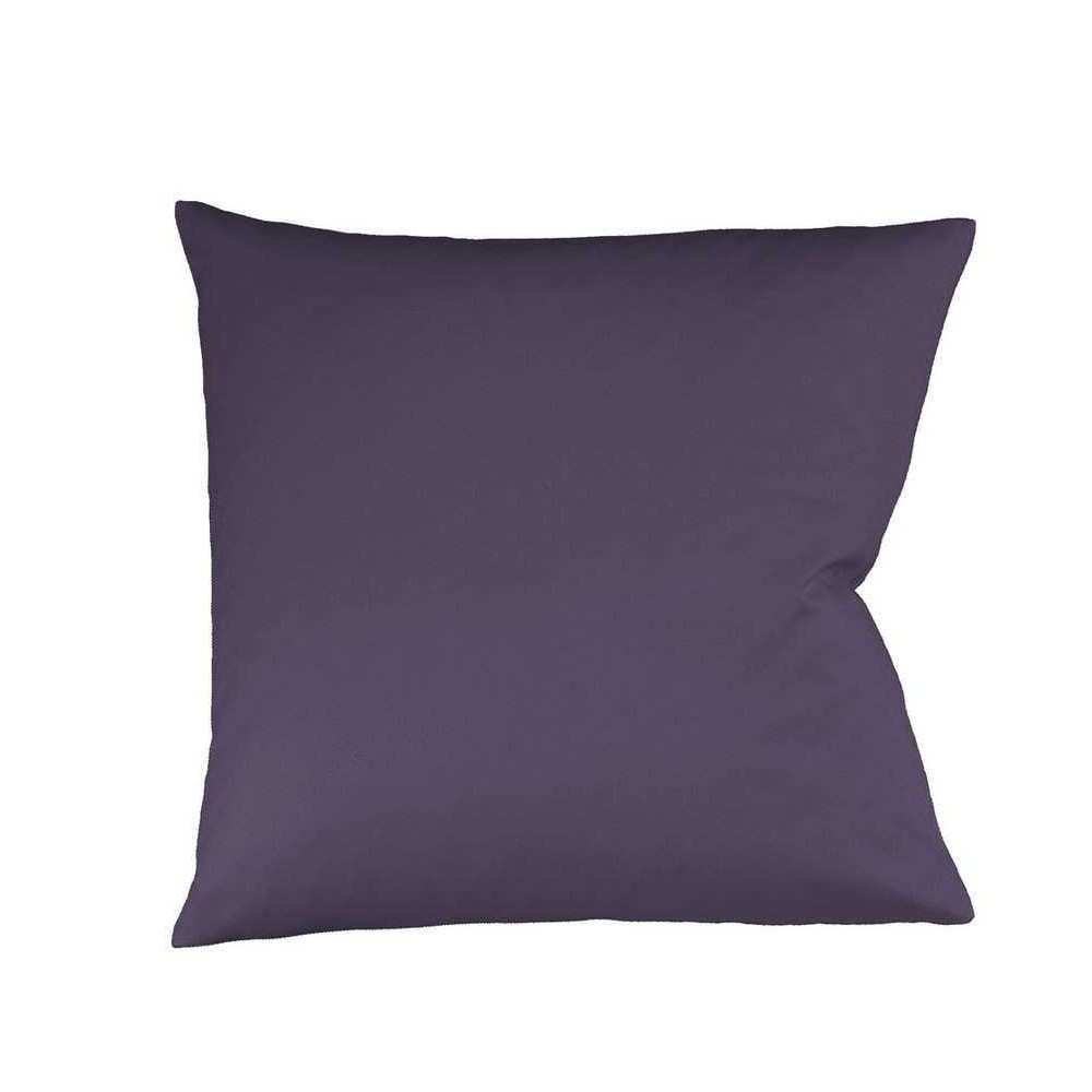 fleuresse Colours Mako-Satin Kissenbezug Uni – 100 % Baumwolle, seidig-glatt & hautfreundlich