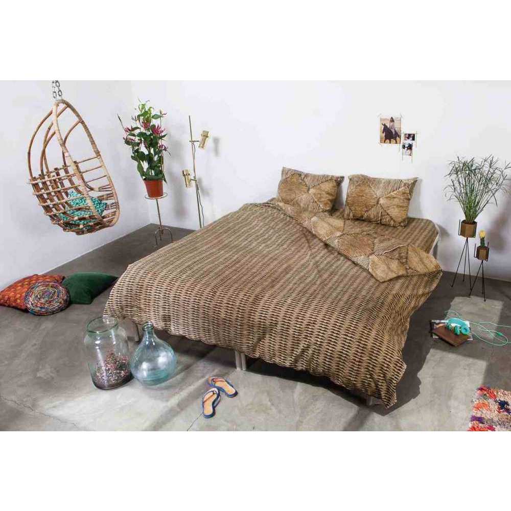 Snurk Percale Baumwolle Bettwäsche Korb 135x200 + 80x80 cm