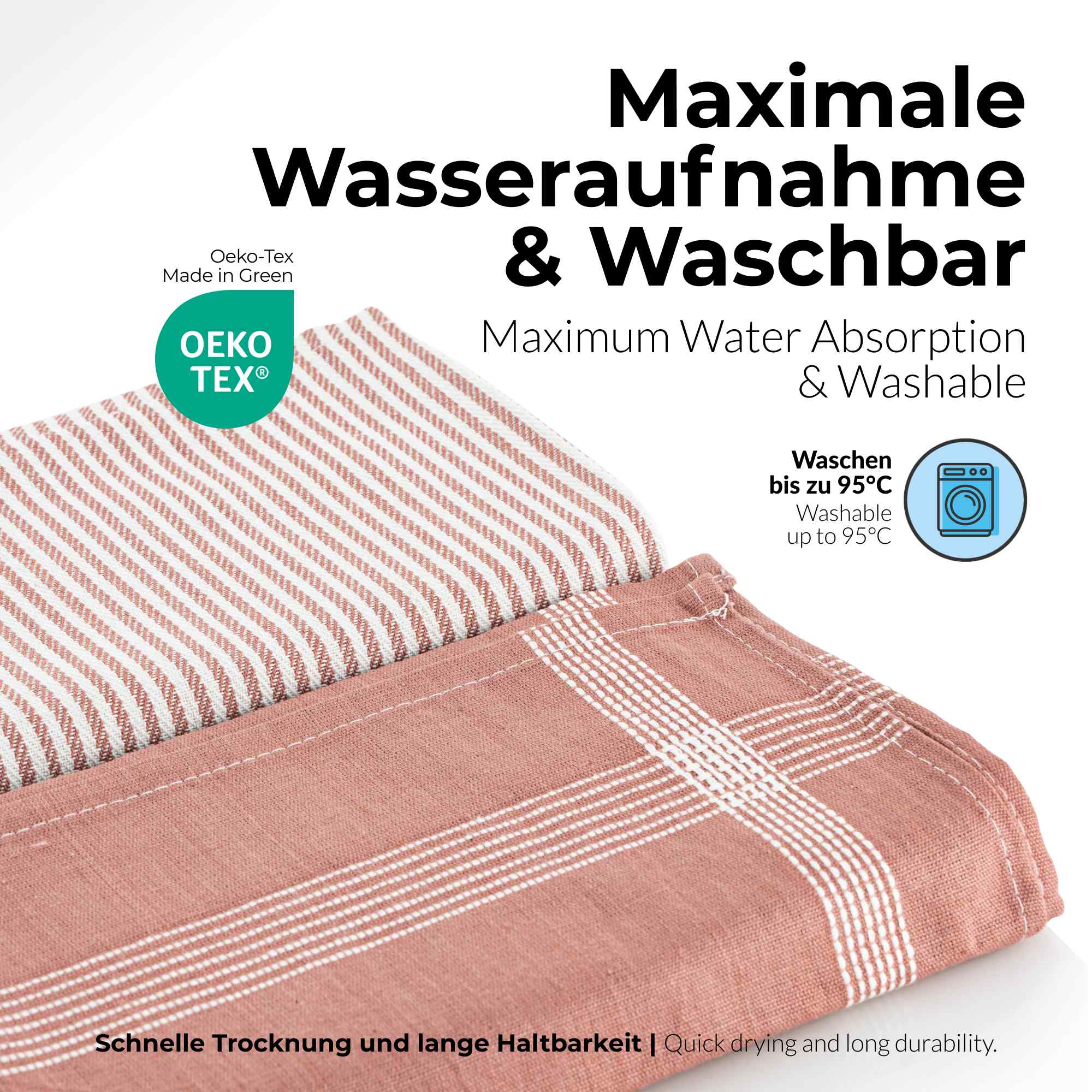 Sterzbachs Geschirrtücher Design Greg Streifen Uni
