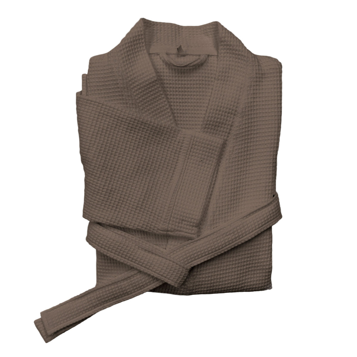 Bademantel Wafel Taupe XL #farbe_taupe