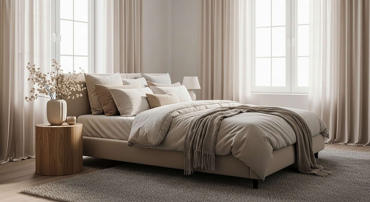 Schlafzimmer-Trends 2025: Cocooning, Wellness und das Zimmer als Sanctuary