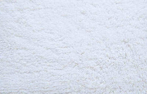 Baumwolle Badematte Klassisch Weiß 60x60 cm