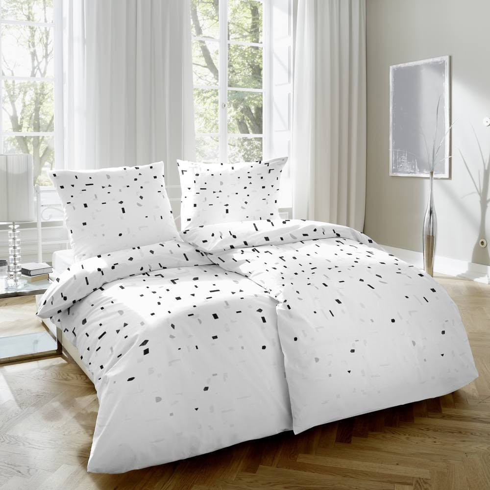 Hahn Renforcé Bettwäsche #farbe_weiss