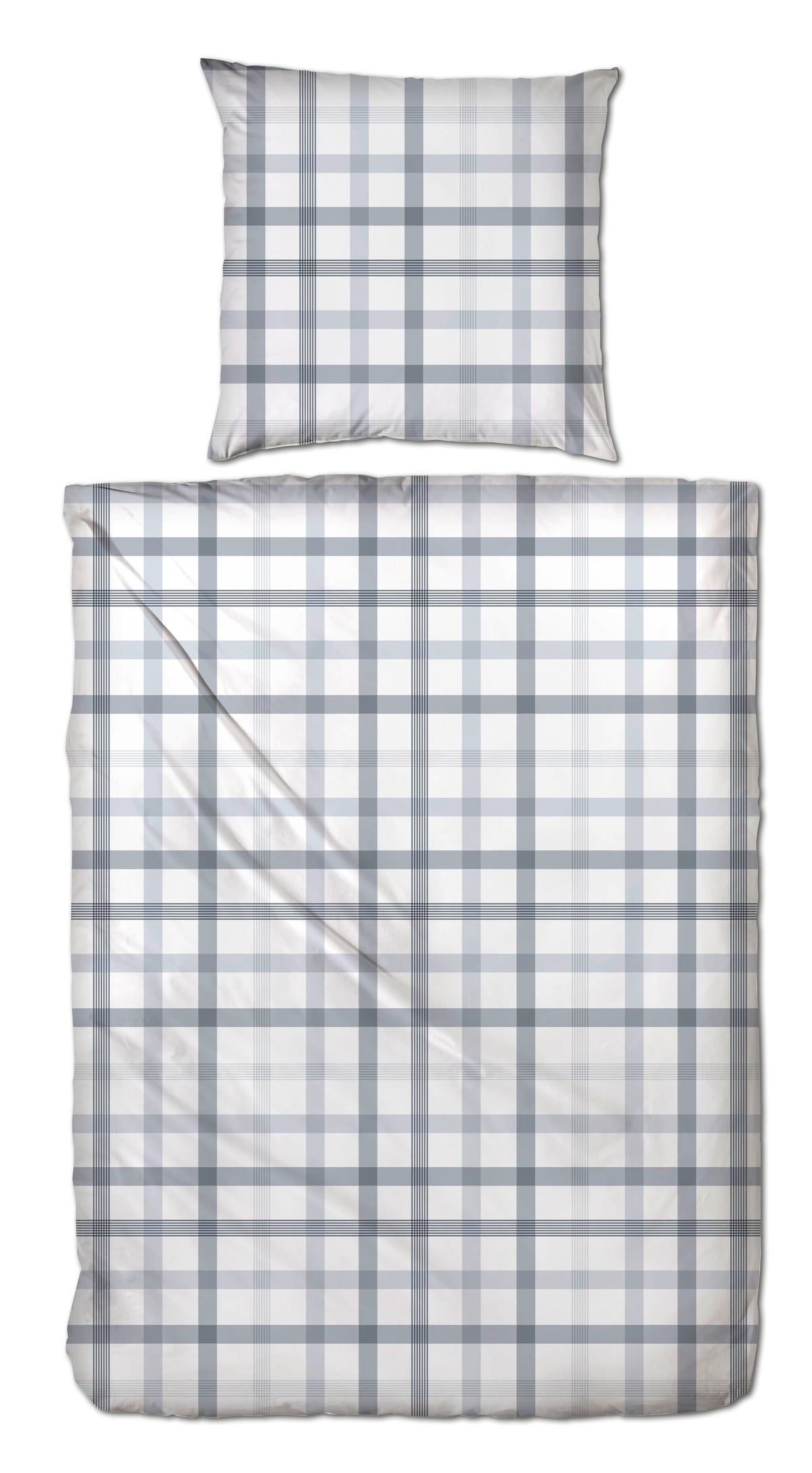 Hahn Perkal Bettwäsche Kariert #farbe_