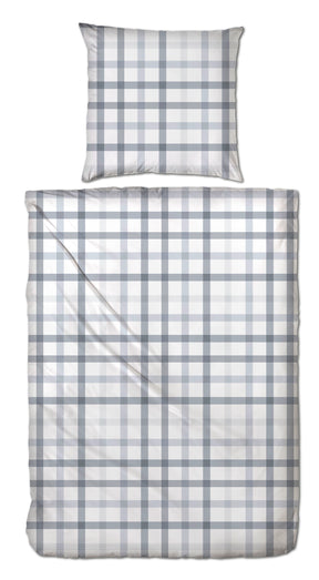 Hahn Perkal Bettwäsche Kariert