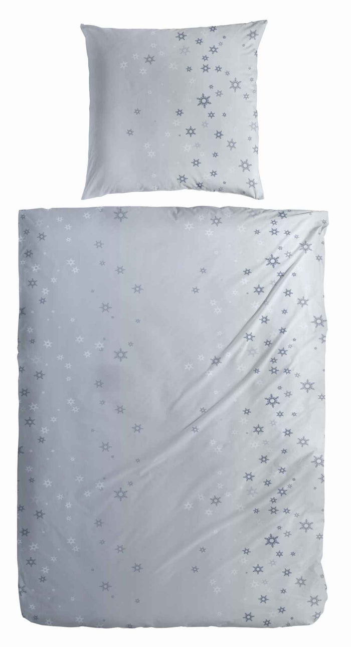 Hahn Feinbiber Bettwäsche Blau #farbe_blau