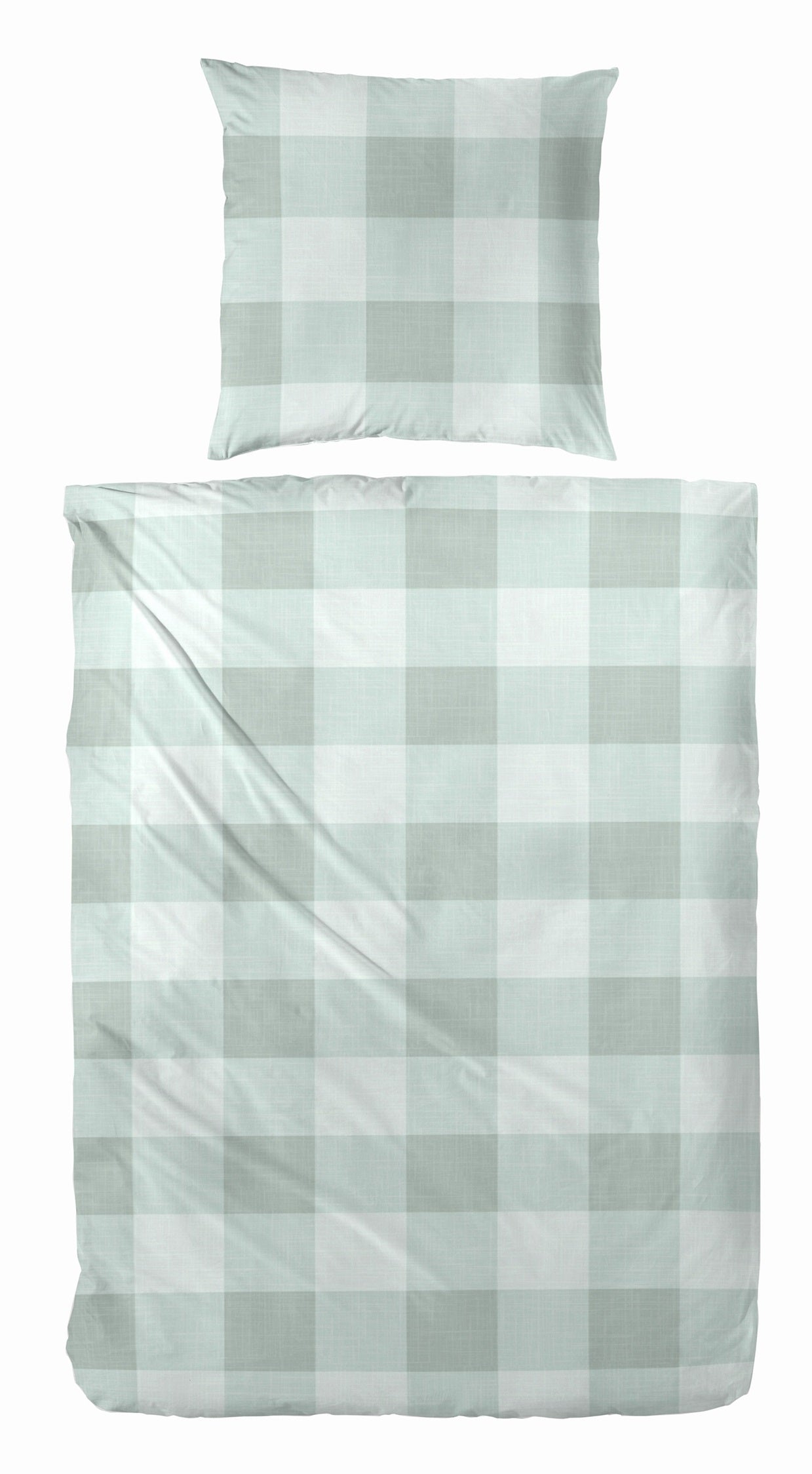 Hahn Biber Bettwäsche Karo #farbe_135x200-cm-+-80x80-cm