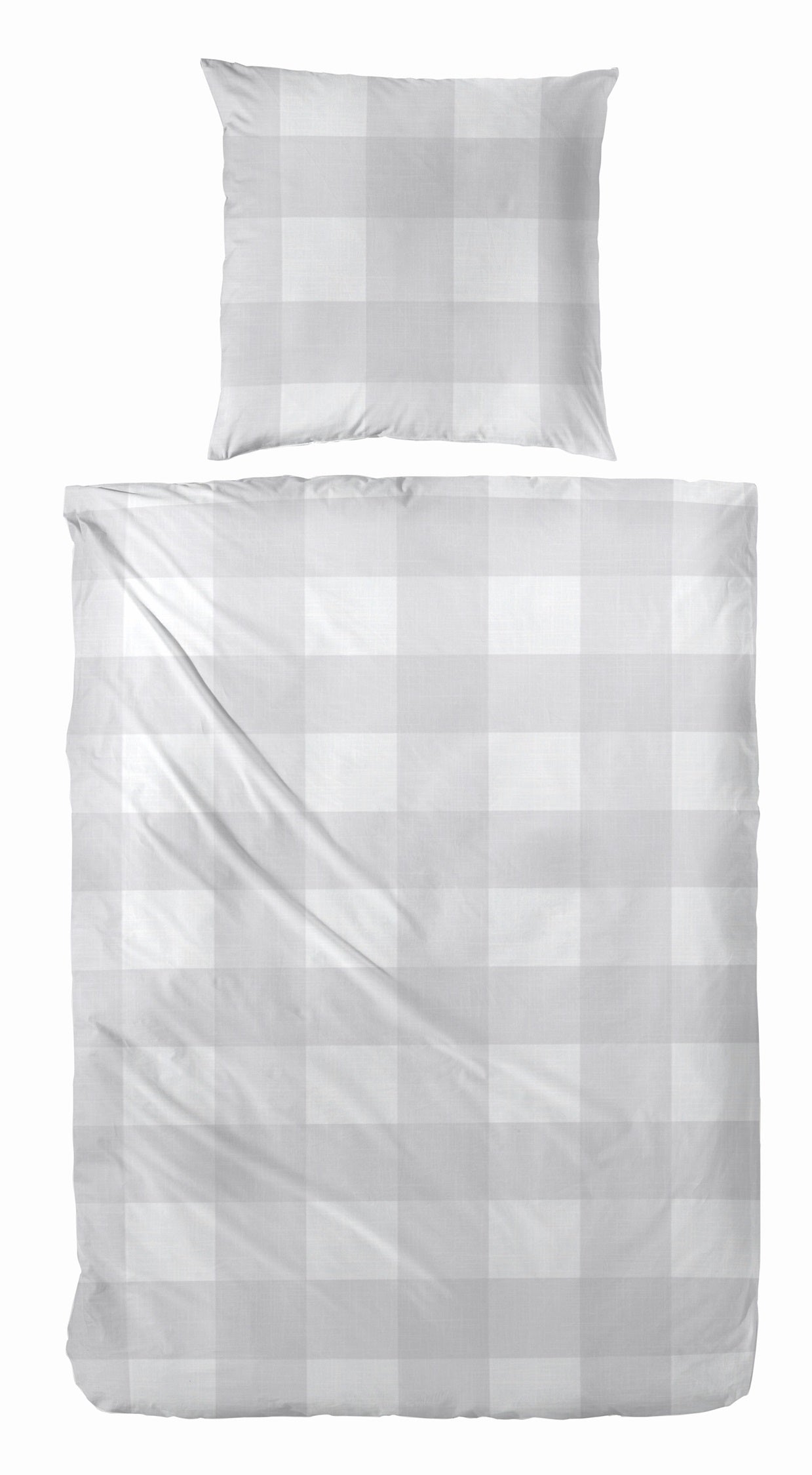 Hahn Biber Bettwäsche Karo #farbe_135x200-cm-+-80x80-cm
