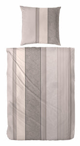 Hahn Biber Bettwäsche Grau #farbe_