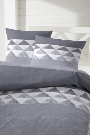 Hahn Edelflanell Bettwäsche Markus 135x200 cm + 80x80 cm