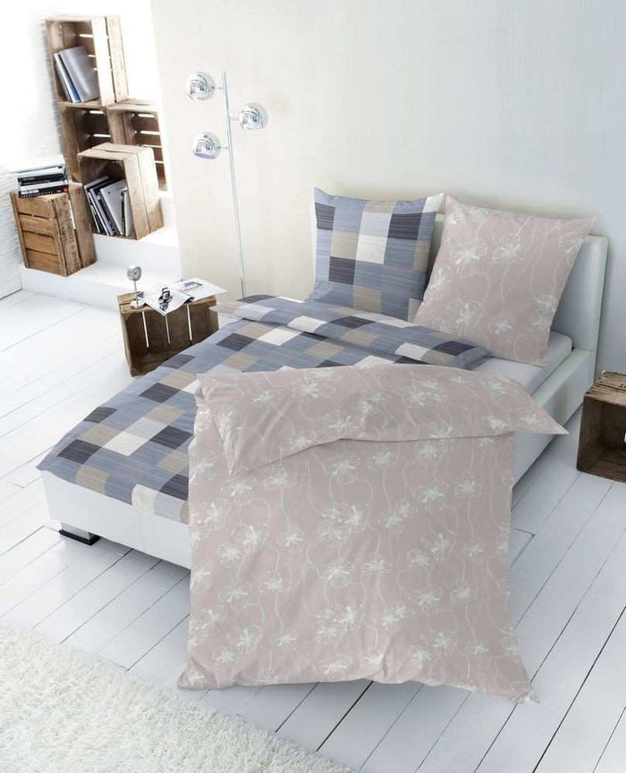Hahn Seersucker Bettwäsche #farbe_beige
