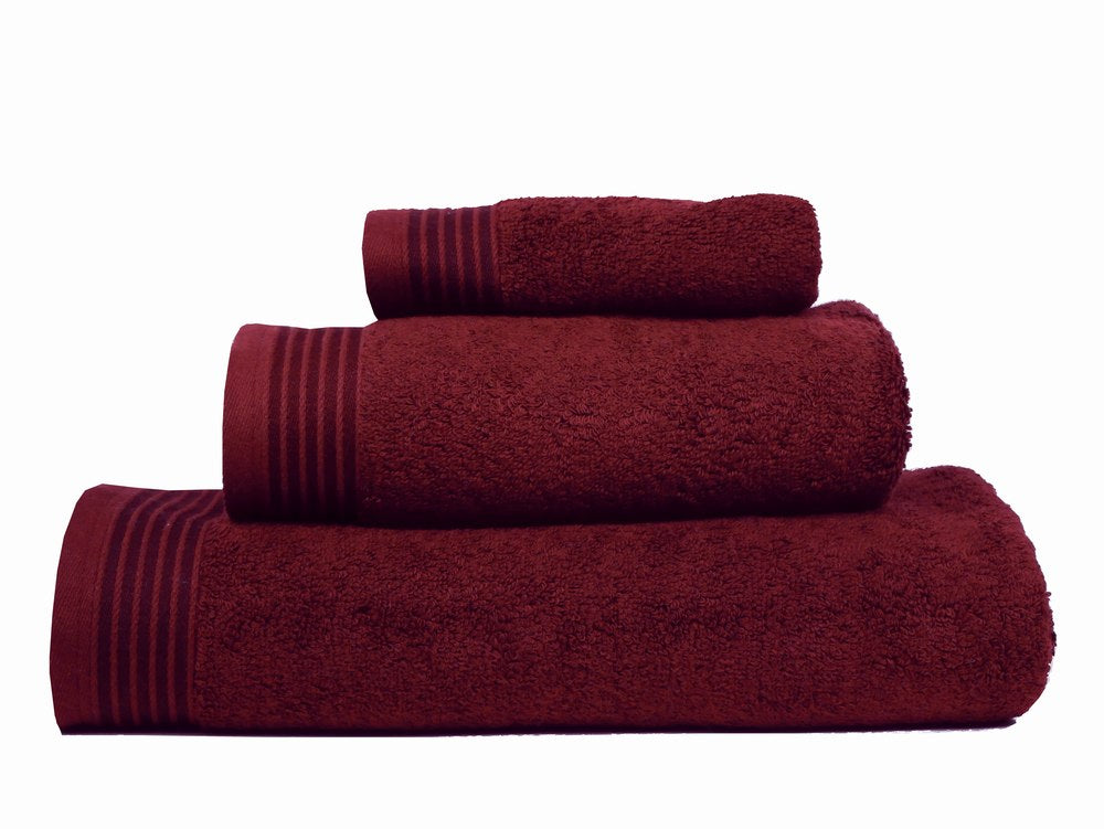 framsohn Walkfrottier Baumwolle Handtücher #farbe_bordeaux
