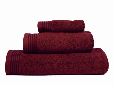 framsohn Walkfrottier Baumwolle Handtücher #farbe_bordeaux