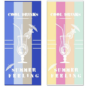 framsohn Zwirnfrottier Baumwolle Strandtuch Cocktail